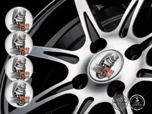 Etichetta Bombata Custom Brand Edizione Premium Auto